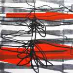 Trafficking, 2014. Screen print on rag paper, 11 x 14 inches.