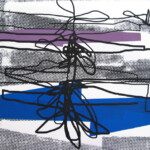 Traffic Islands, 2014. Screen print on rag paper, 11 x 14 inches.