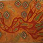 Ophidian Internality, 31.5" x 47.25"