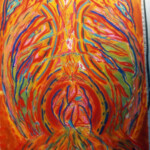 Volcano Of Birds, 37.5" x 47.25"