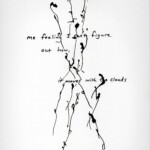 me feeling I can't figure out how, / it moves with the clouds